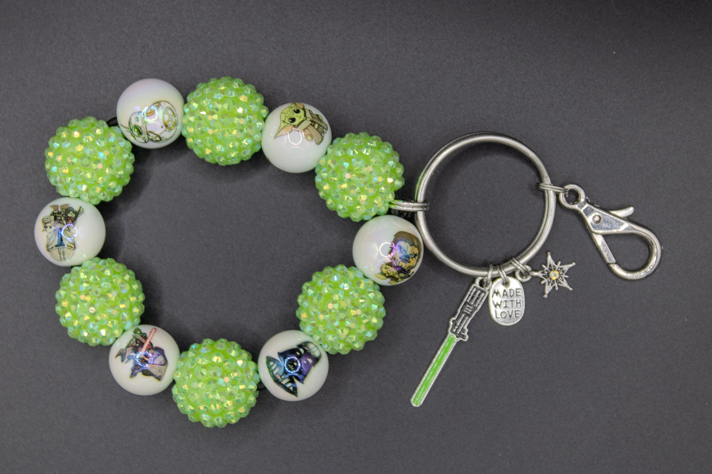 Character Keychain Wristlet