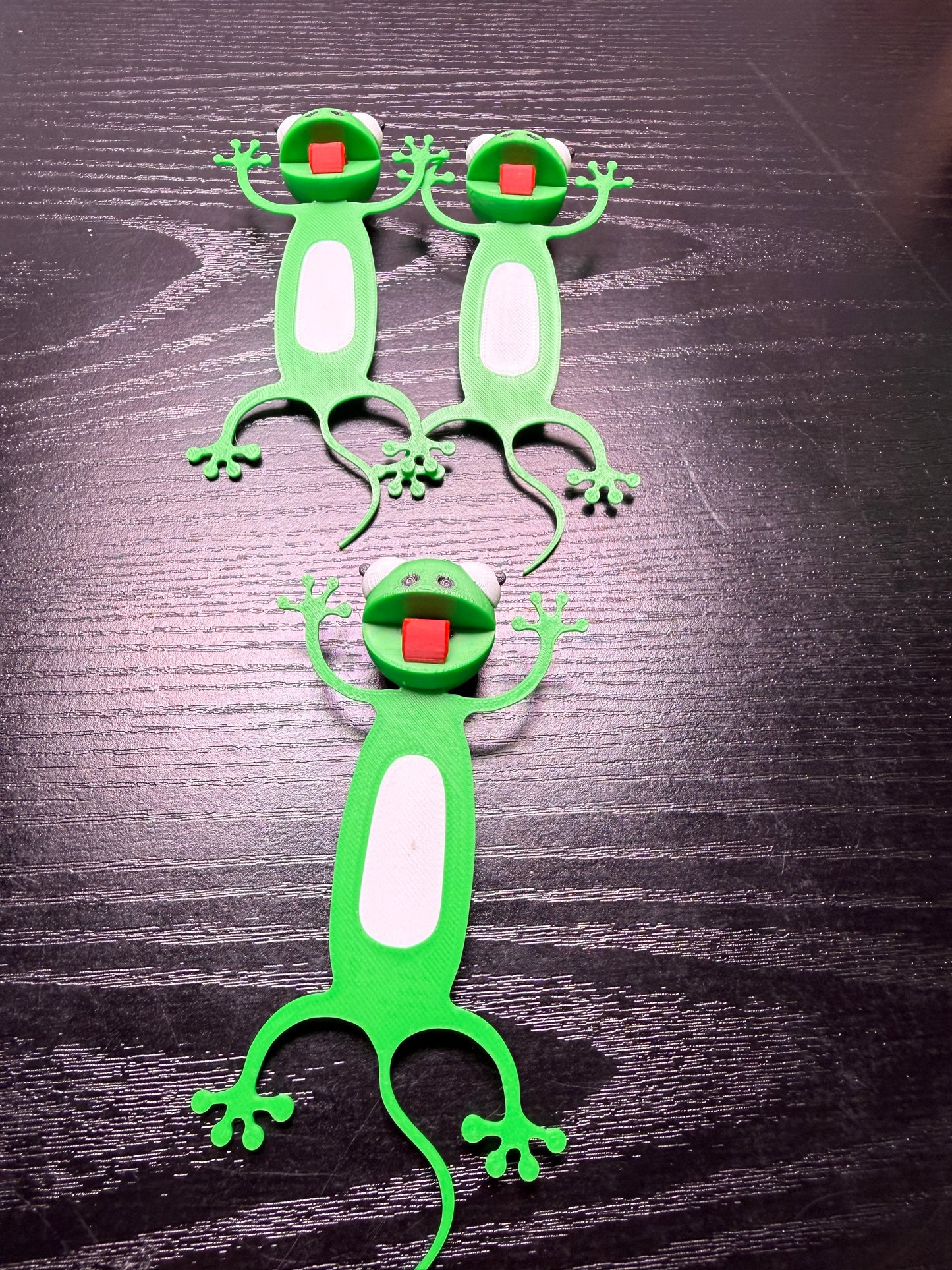 3D Printed Lizard Bookmarks
