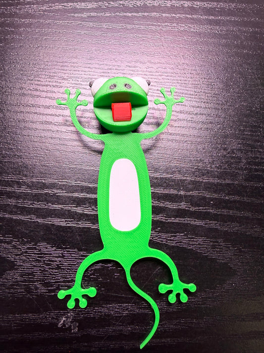 3D Printed Lizard Bookmarks