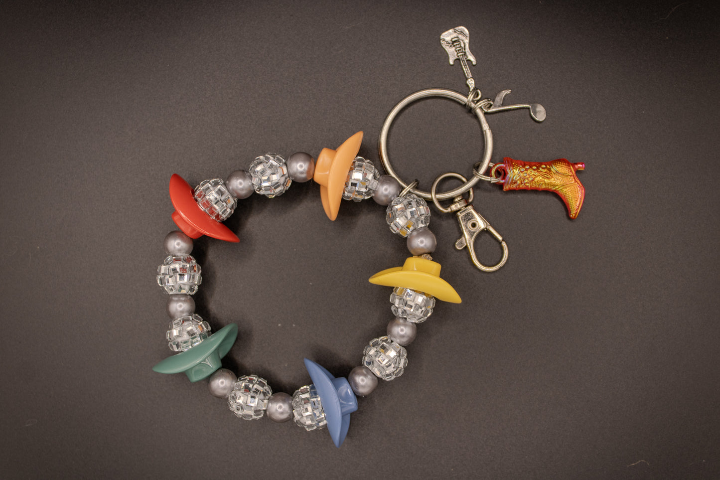 Western Keychain Wristlet