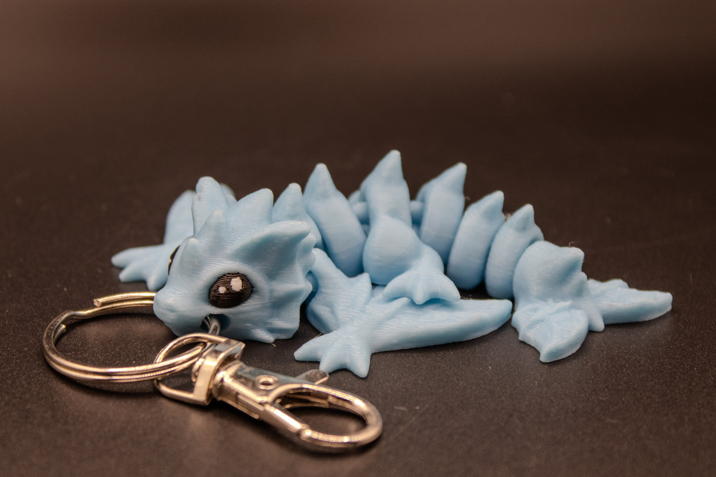 Glow In the Dark Dragon Keychain
