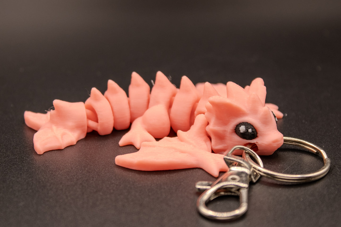 Glow In the Dark Dragon Keychain