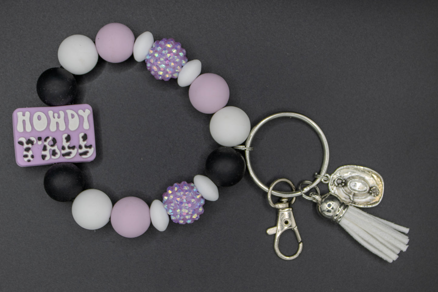 Western Keychain Wristlet