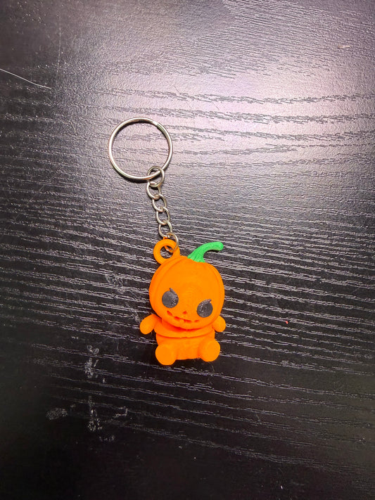 Pumpkin Keychain