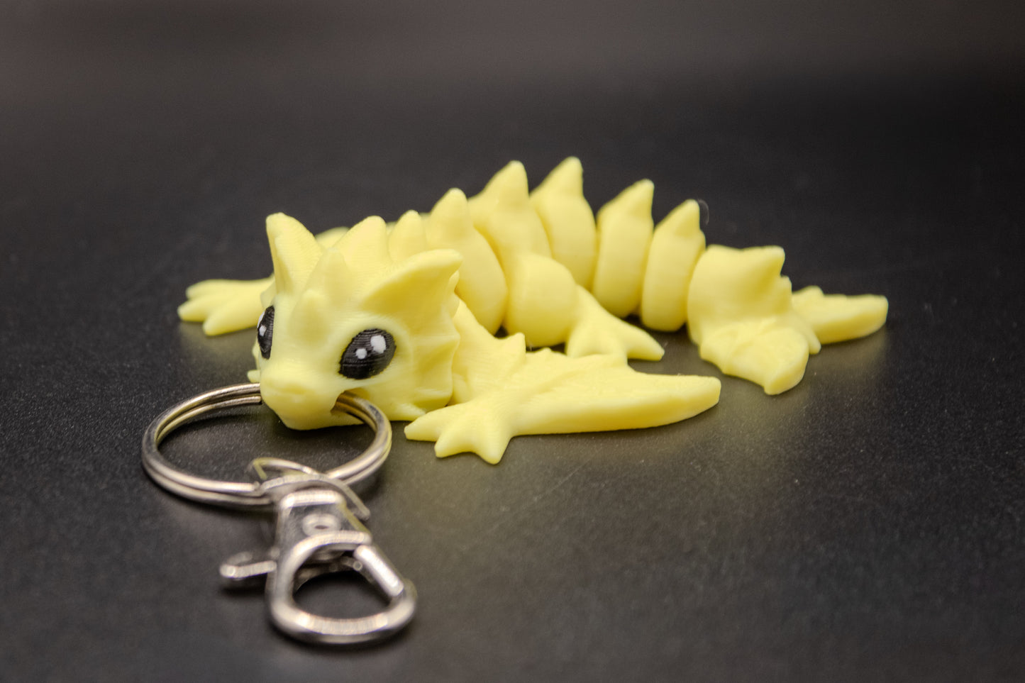 Glow In the Dark Dragon Keychain