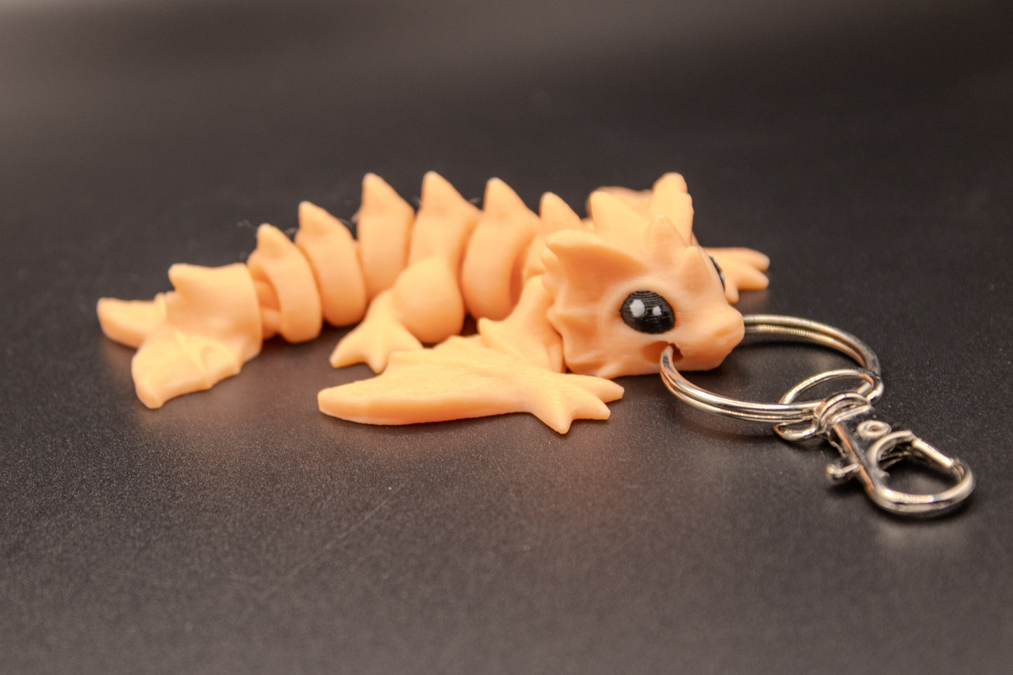 Glow In the Dark Dragon Keychain
